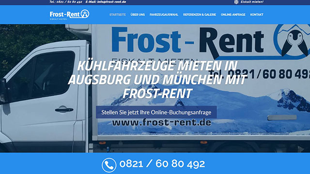 Frost Rent – Kühlfahrzeuge mieten